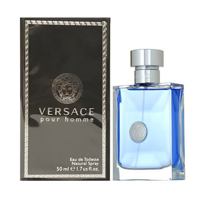 Versace Pour Homme Cologne by Versace 1.7oz Eau De Toilette Spray for men